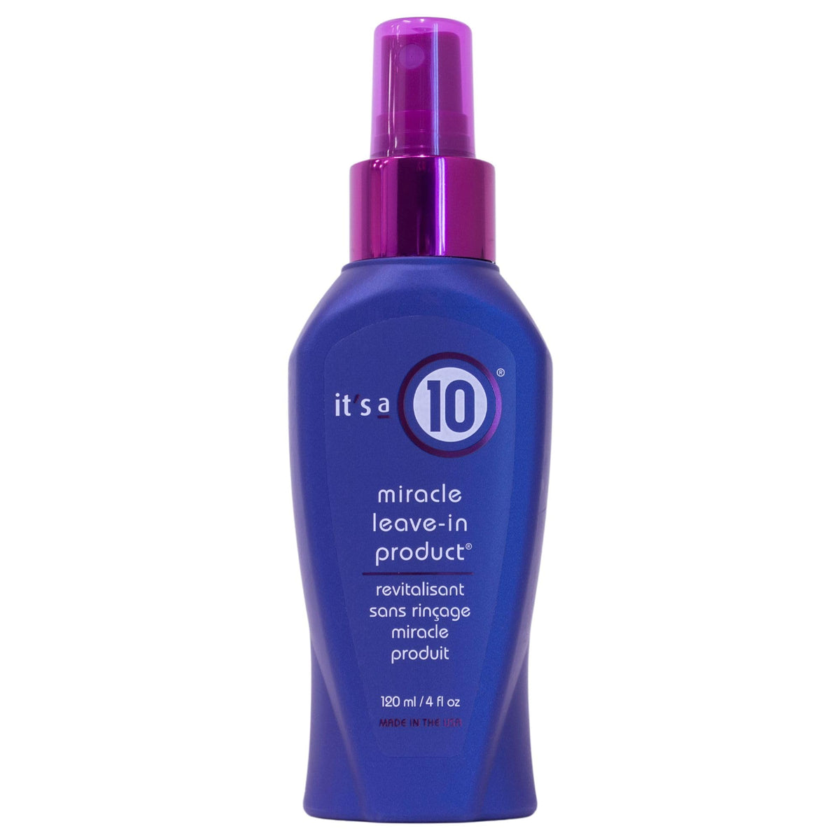 It's a 10 Haircare Miracle Leave-In Product, 2 fl. oz. (Pack of 4)